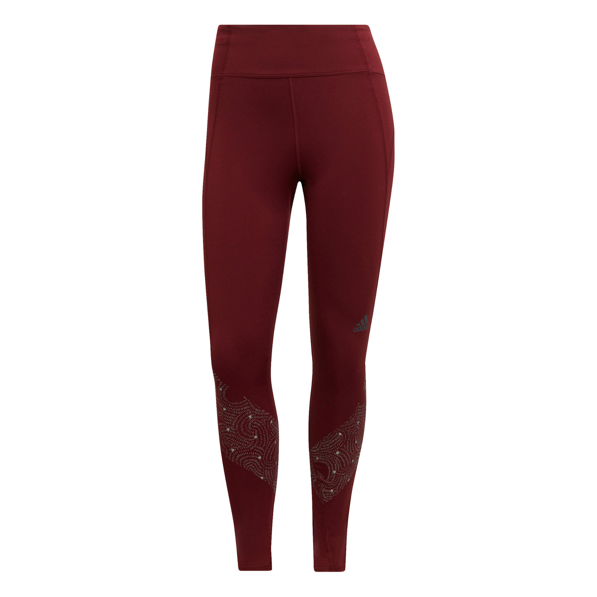 adidas Own The Run Reflective Collant De Course Femmes-Rouge adidas Own The Run Reflective Collant De Course Femmes-Rouge