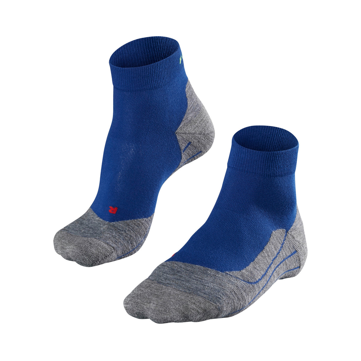 Falke RU4 Endurance Short Chaussettes de running Hommes - bleu, gris Falke RU4 Endurance Short Chaussettes de running Hommes - bleu, gris