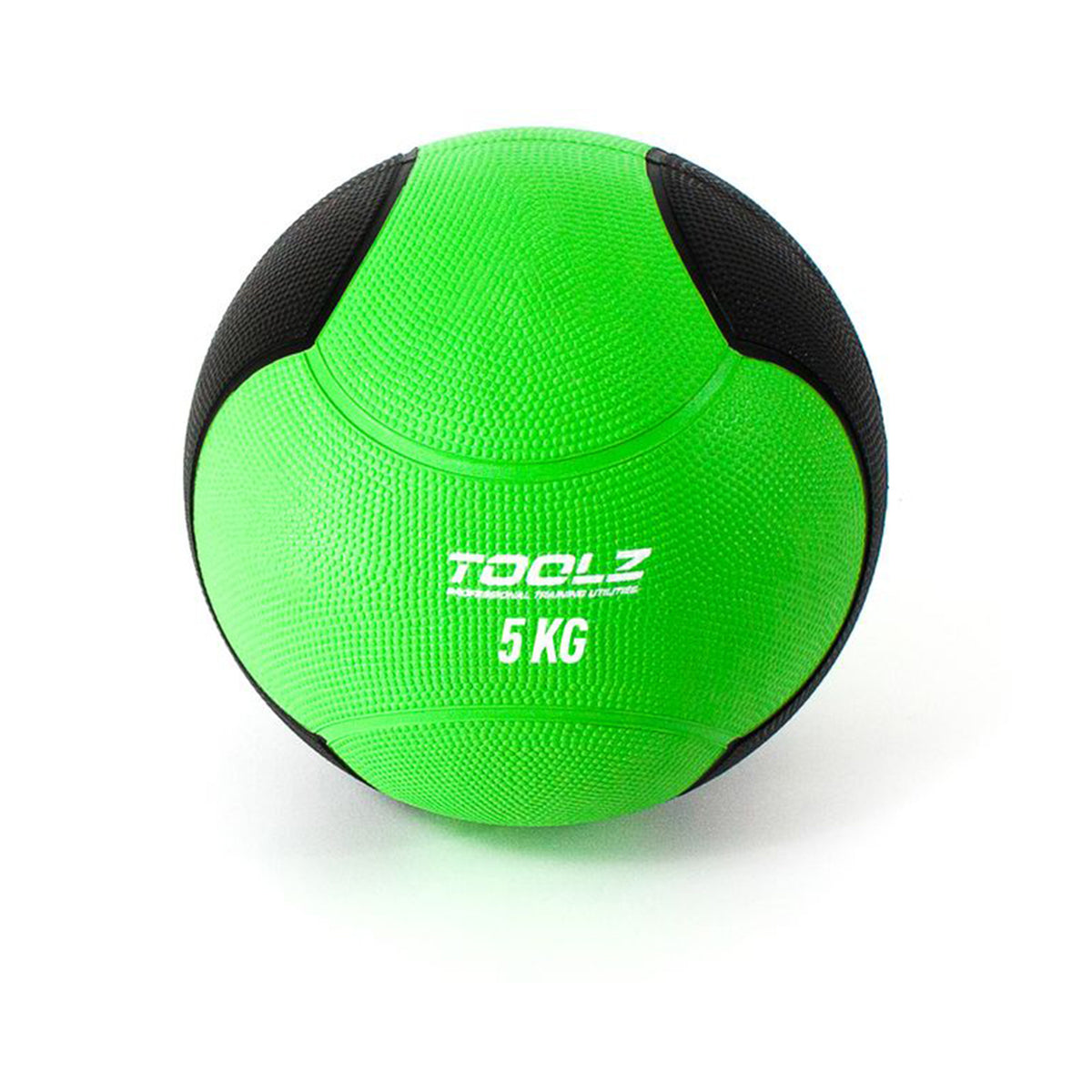 TOOLZ 5kg Medicine Ball-Vert,Noir TOOLZ 5kg Medicine Ball-Vert,Noir