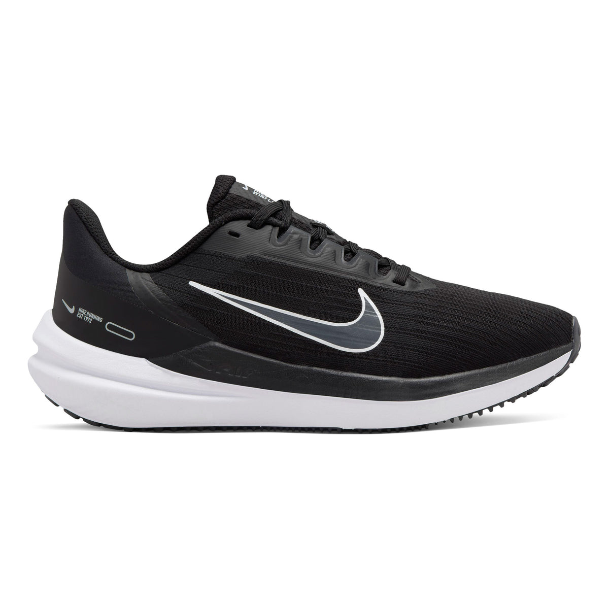 Nike Air Winflo 9 Chaussure De Running Sans Stabilisateurs Femmes-Noir,Gris