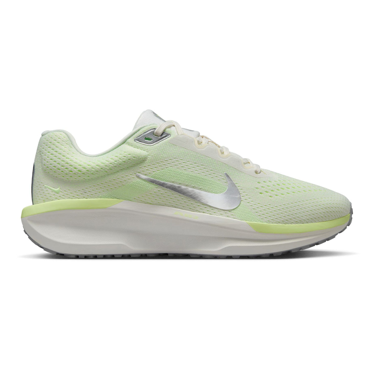 Nike Winflo 11 Chaussure de running sans stabilisateurs - vert clair, argent