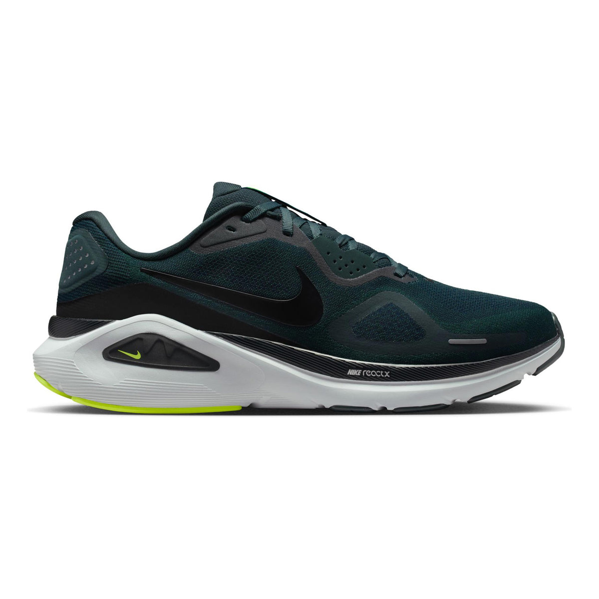 Nike Structure 26 Chaussure de running avec stabilisateurs Hommes - vert, jaune
