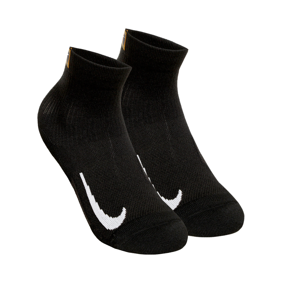 Nike Court Multiplier Max Chaussettes de tennis Pack de 2 unités Unisex - noir, blanc