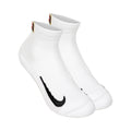 Court Multiplier Max Chaussettes de tennis Pack de 2 unités Unisex - blanc, noir