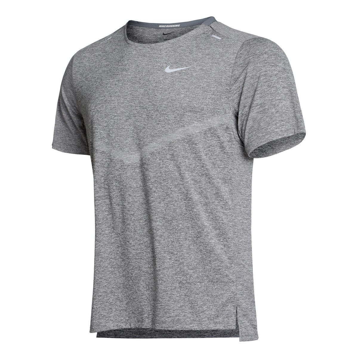 Nike Dri-Fit Rise 365 Maillot De Course Hommes-Gris,Argent