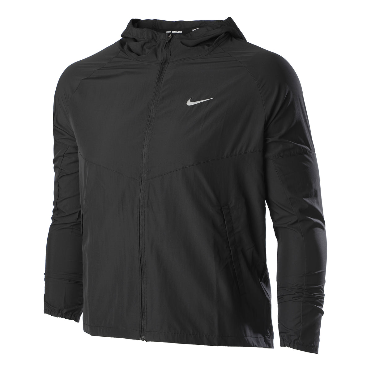 Nike Miler Veste running Hommes - noir, argent