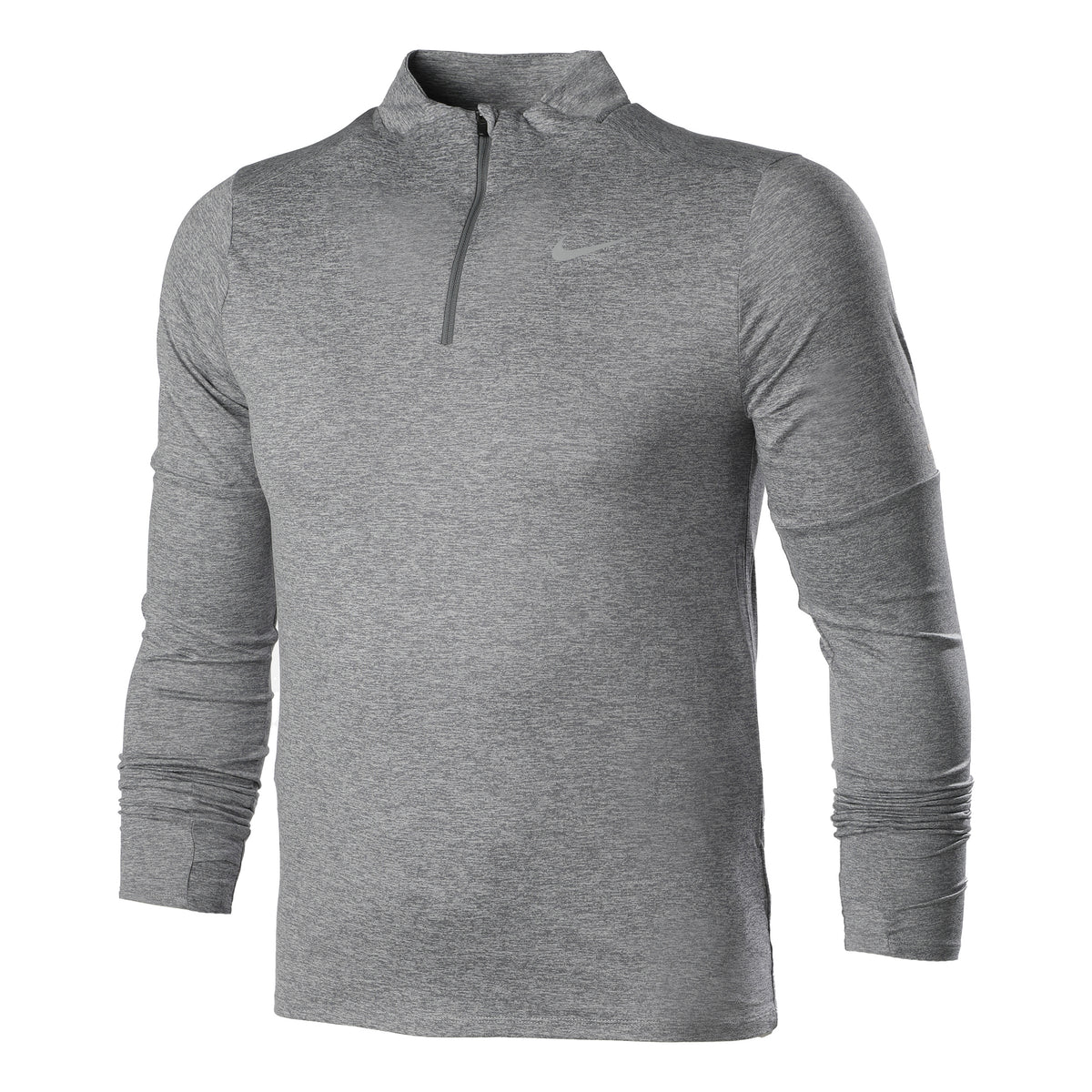 Nike Dri-Fit Element Half-Zip Top de course Hommes - gris,