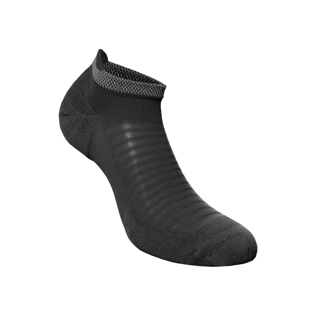 Nike Spark Cushioned No-Show Running Chaussettes De Running-Noir,Gris