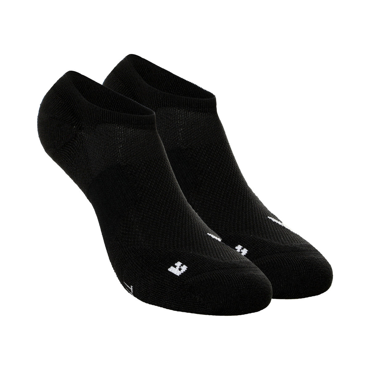 Nike Multiplier Running No-Show Chaussettes De Running Pack De 2 Unités-Noir,Blanc