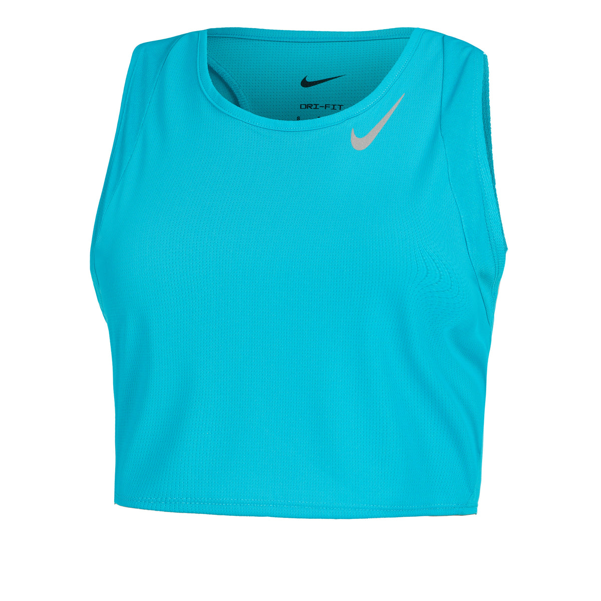 Nike Dri-Fit Fast Crop Maillot De Course Femmes-Turquoise