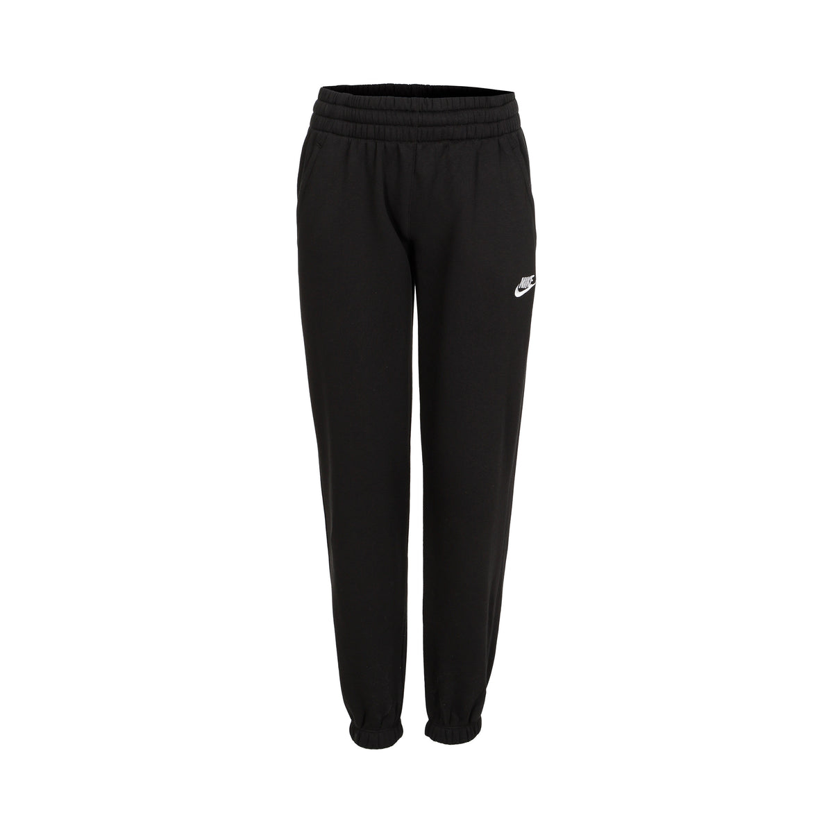 Nike Club Fleece Loose Pantalon Survêtement Filles-Noir,Blanc