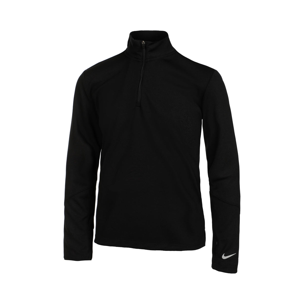 Nike Dri-Fit UV Half-Zip Essential Haut Manches Longues Garçons-Noir