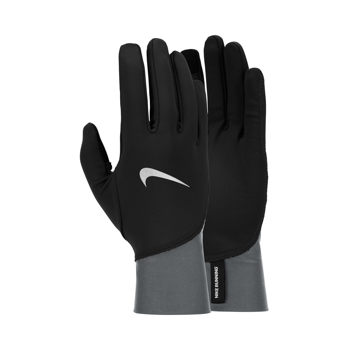 Nike Pacer Midweight Gants De Running-Noir,Gris