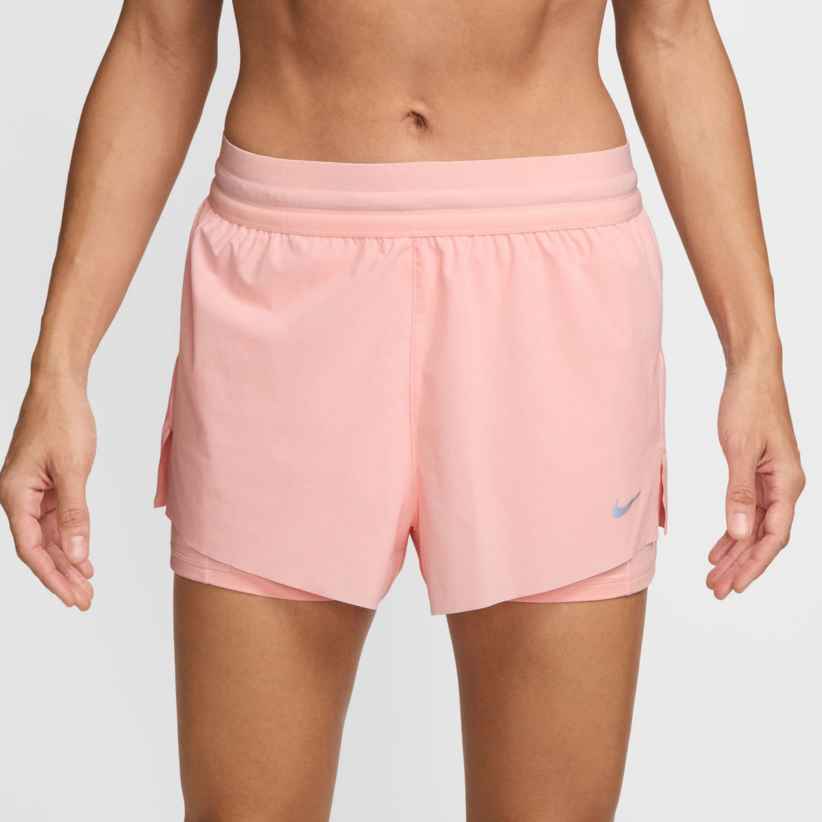 Nike Swift 2in1  Short de running Femmes - abricot