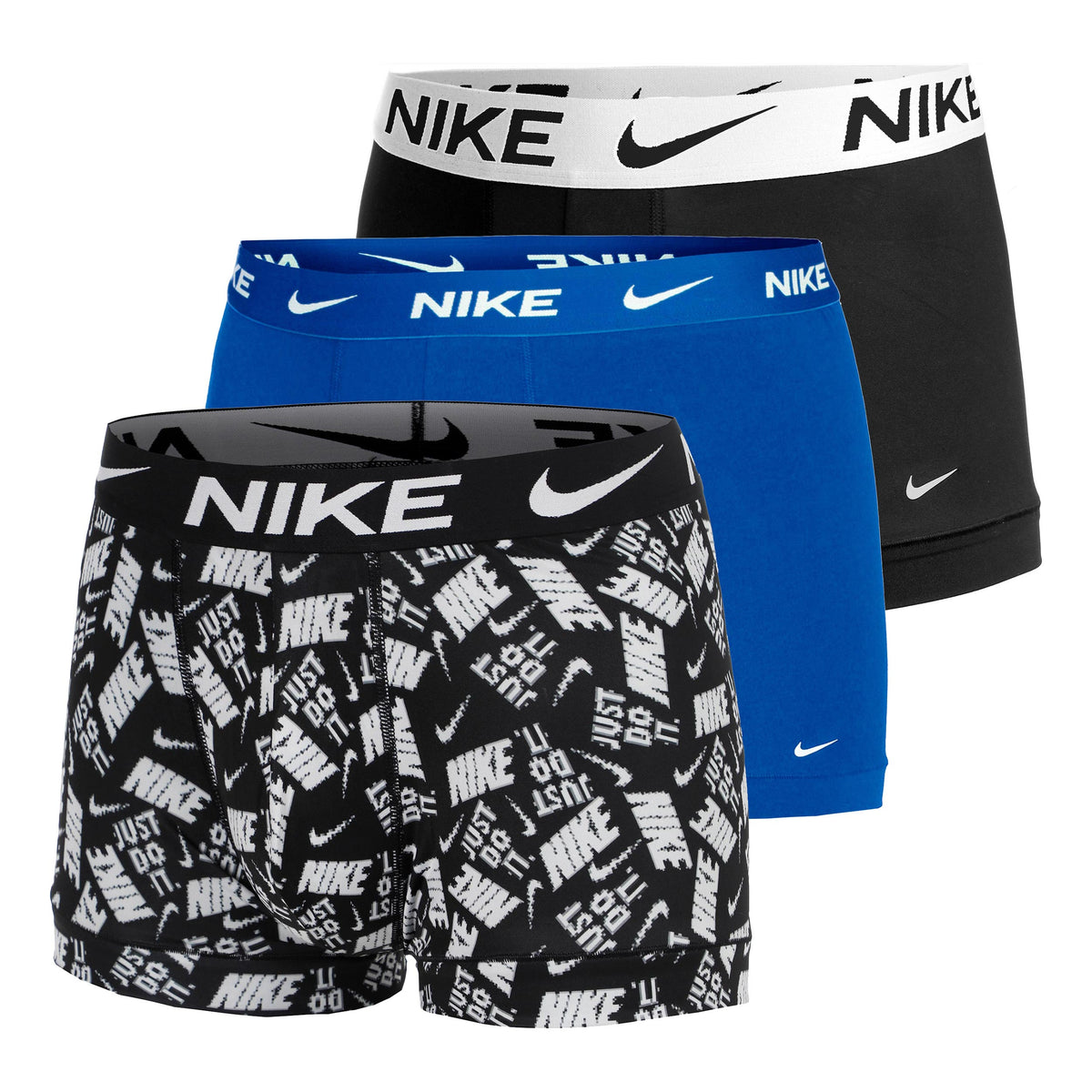 Nike Essential Micro Caleçon Pack de 3 Hommes - noir, multicouleur