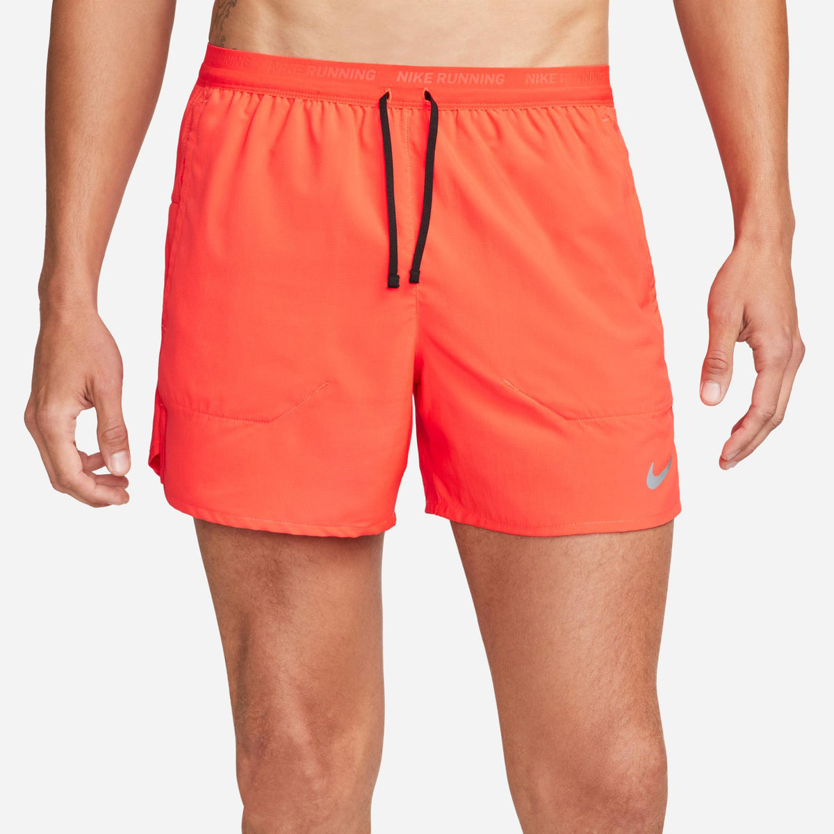 Nike Stride 5in Short De Running Hommes-Rouge,Noir