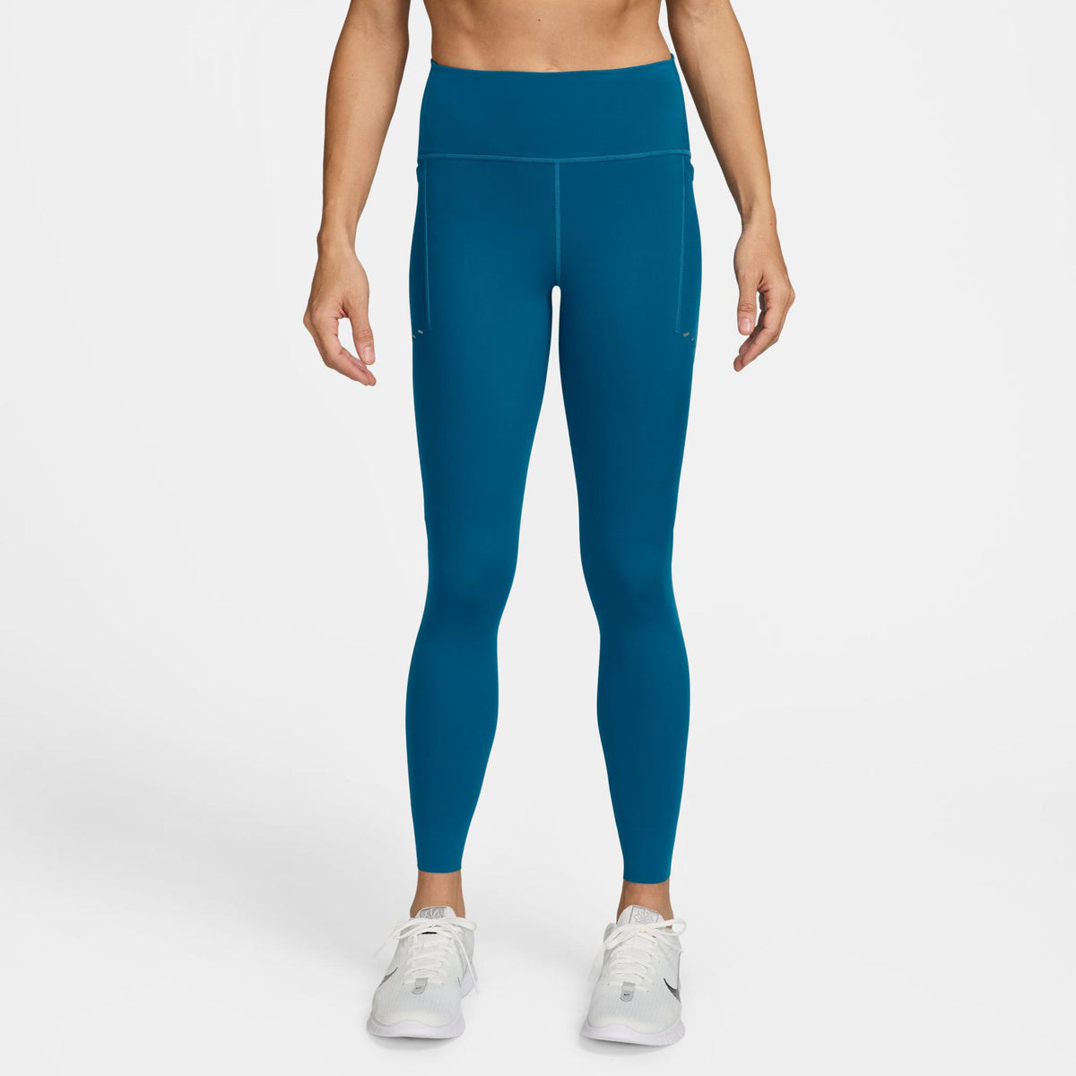 Nike Swift Collant de course Femmes - vert, argent