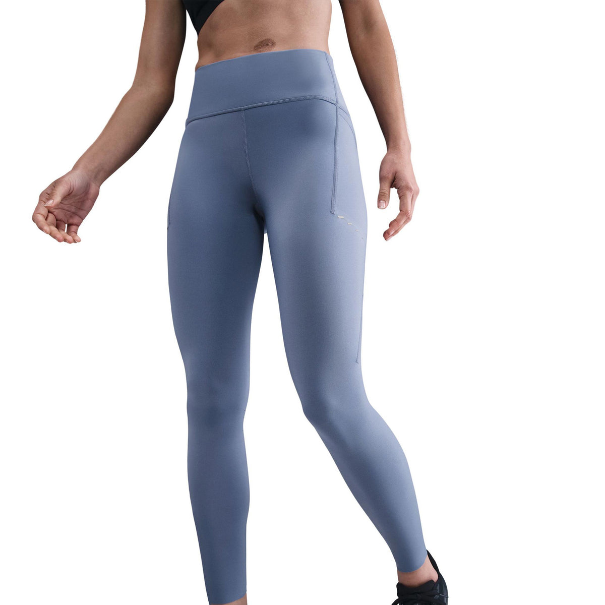 Nike Swift Collant de course Femmes - bleu gris, argent