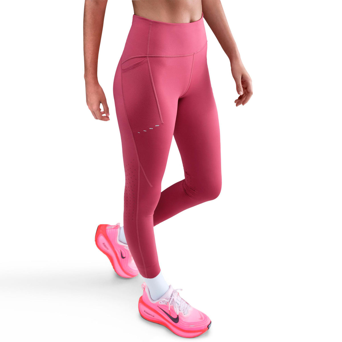 Nike Swift Collant de course Femmes - berry, argent