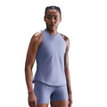 Swift Top de course Femmes - bleu gris, argent