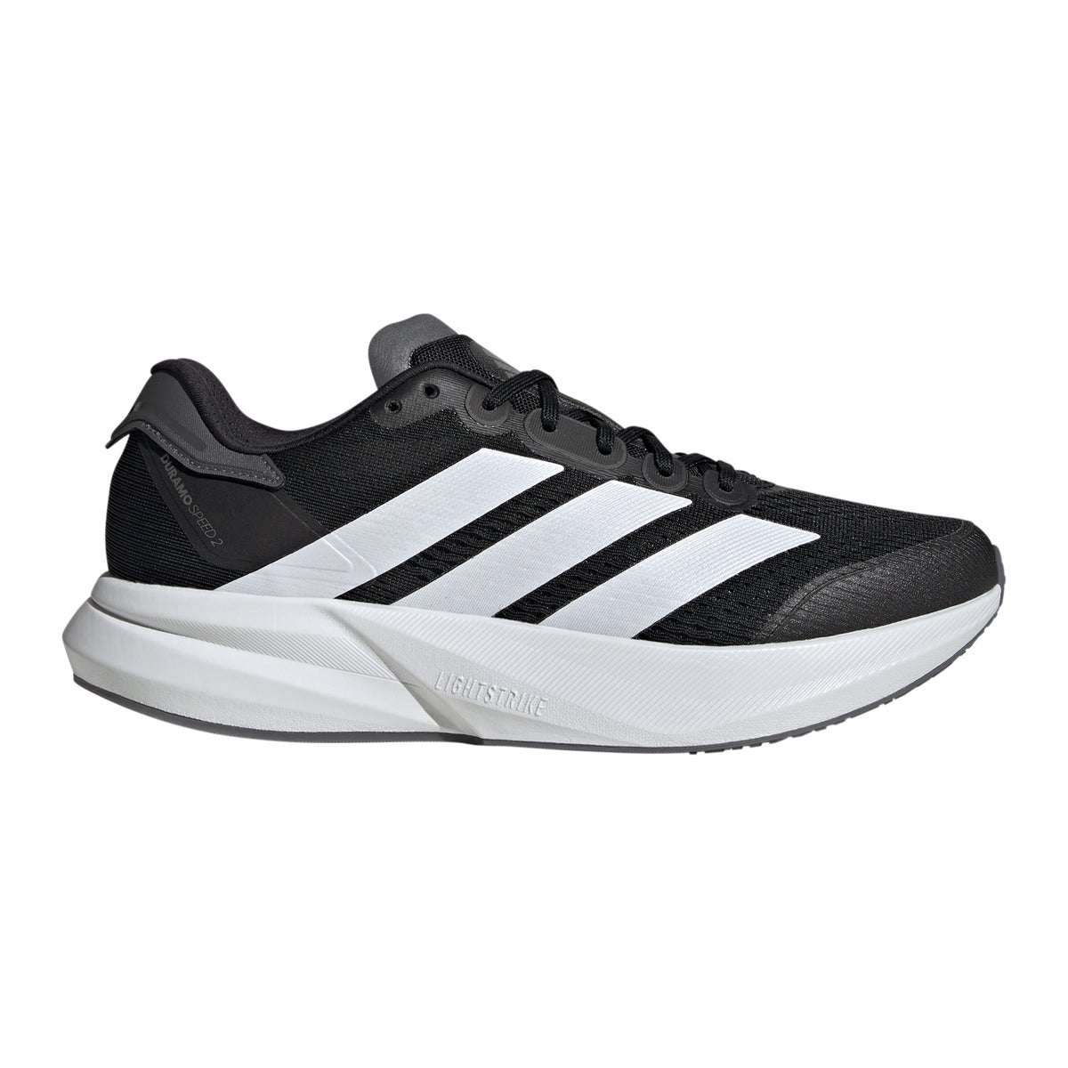 adidas Duramo Speed 2 Chaussure de running sans stabilisateurs Hommes - noir, blanc