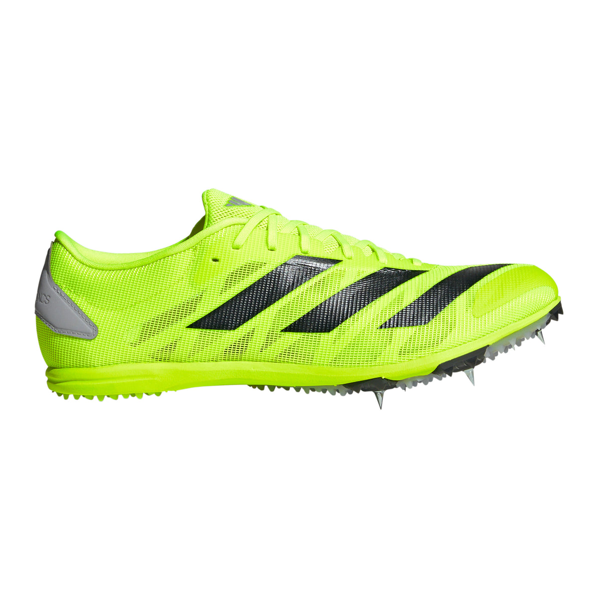 adidas Adizero XCS Spikes Unisex - vert fluo, noir