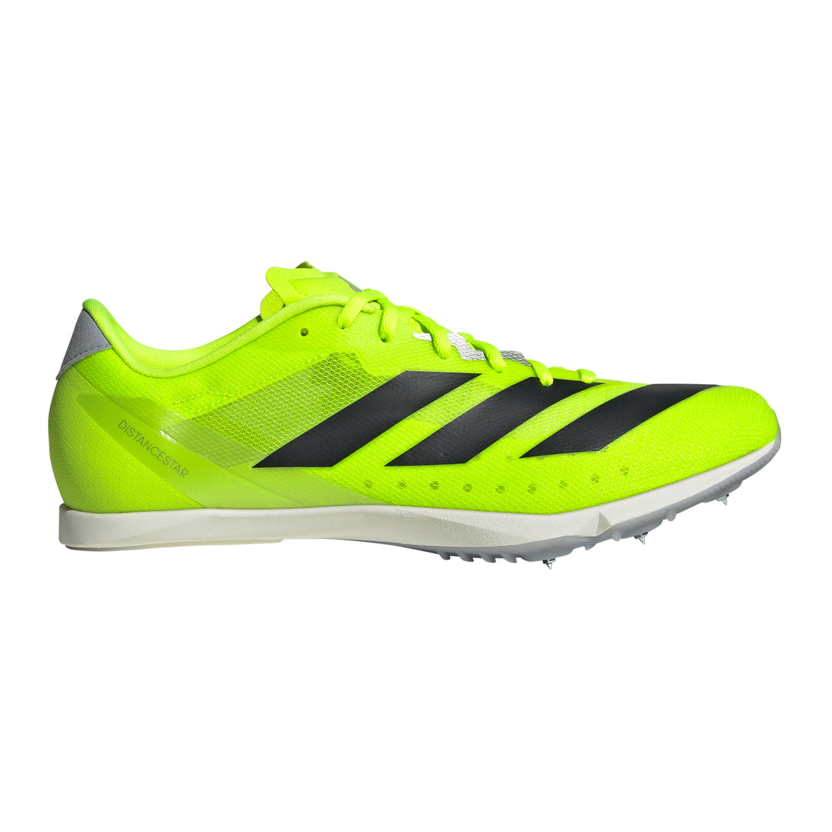 adidas Distancestar Spikes Unisex - vert fluo, noir