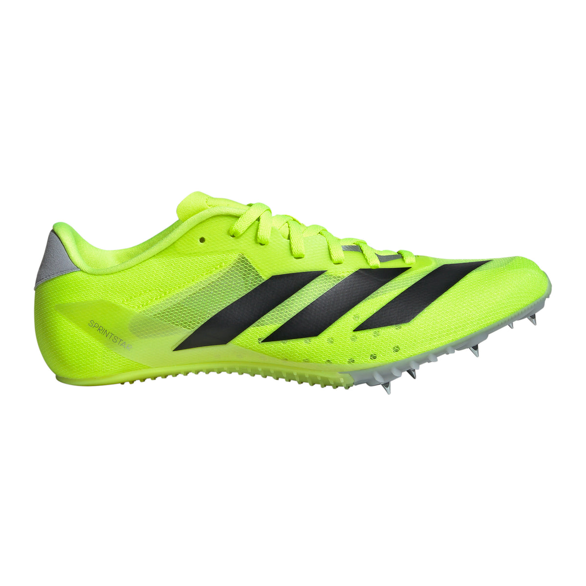 adidas Sprintstar Spikes Unisex - vert fluo, noir