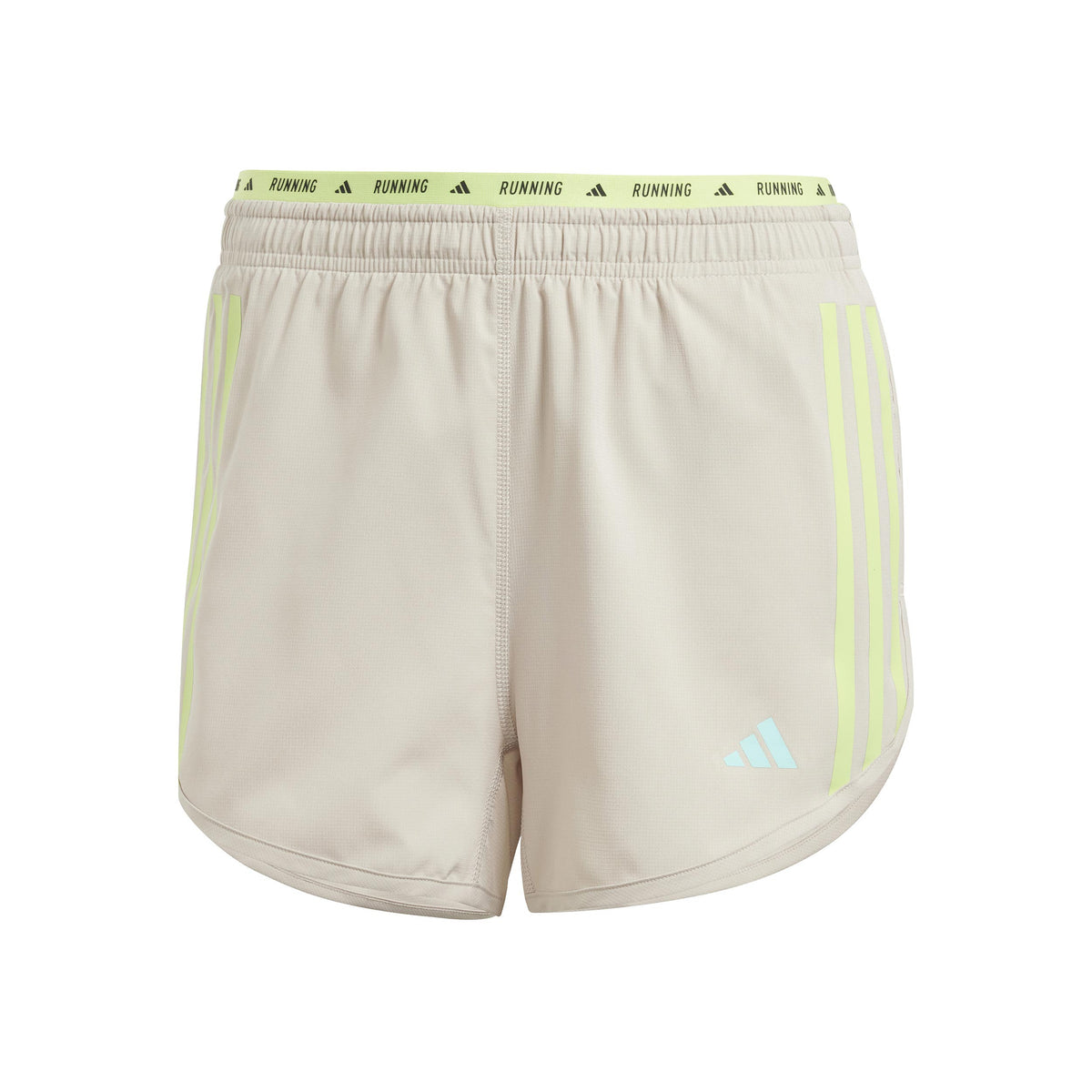 adidas Own The Run 3S Short De Running Femmes-Beige