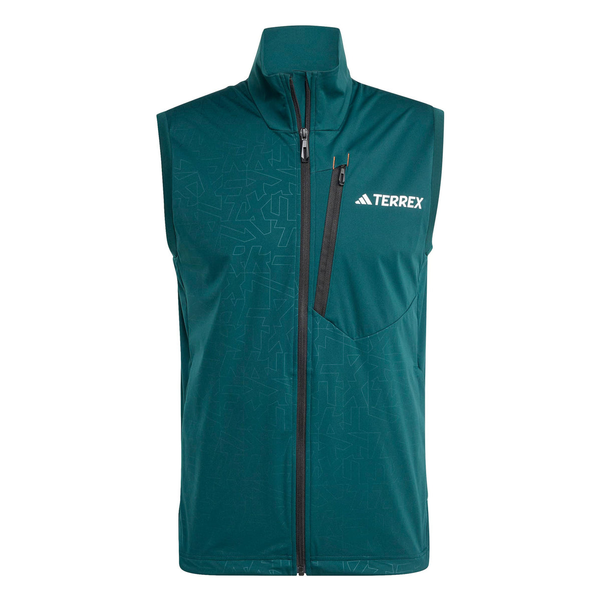 adidas Terrex XPR Softshell Gilets de course Hommes-vert