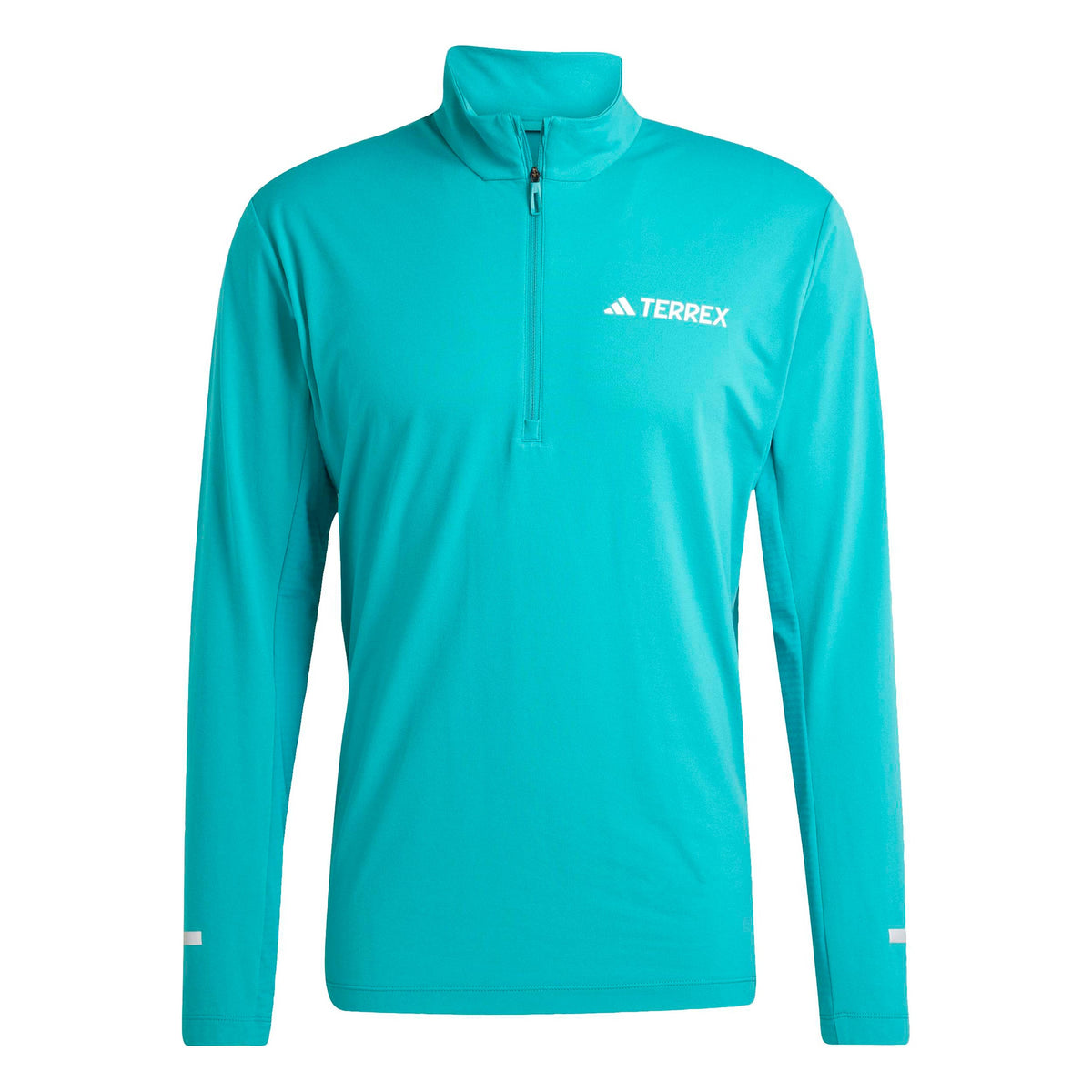adidas Terrex XPR Half-Zip Maillot De Course Hommes-Vert