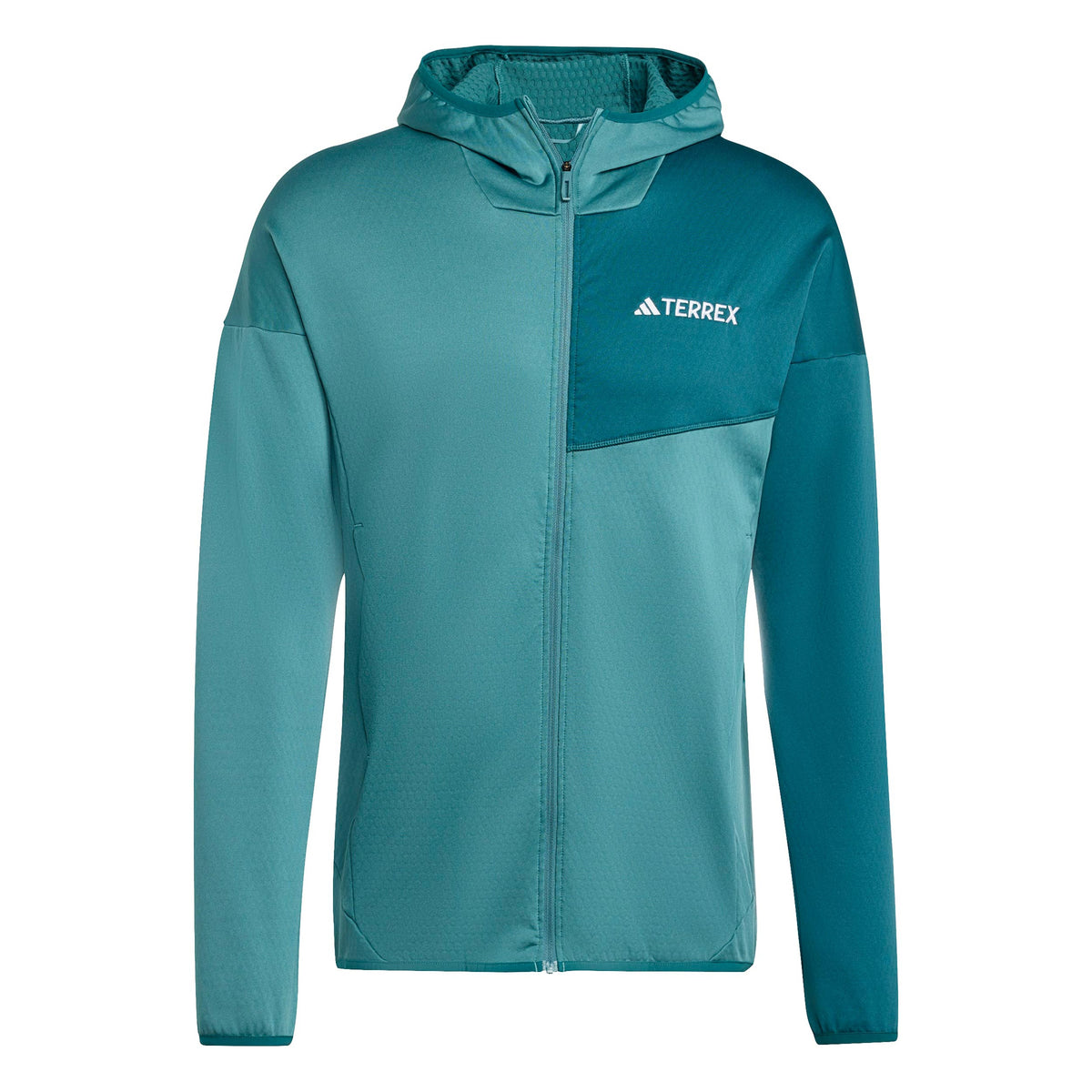 adidas Terrex XPR Light Fleece Veste running Hommes - turquoise, vert