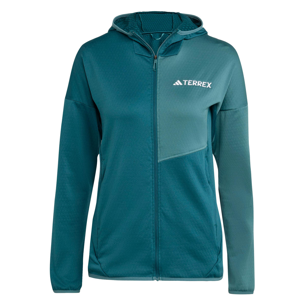 adidas Terrex XPR Light Fleece Veste Running Femmes-Bleu Petrol