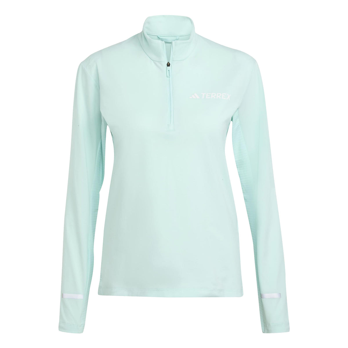 adidas Terrex XPR Half-Zip Maillot De Course Femmes-Turquoise