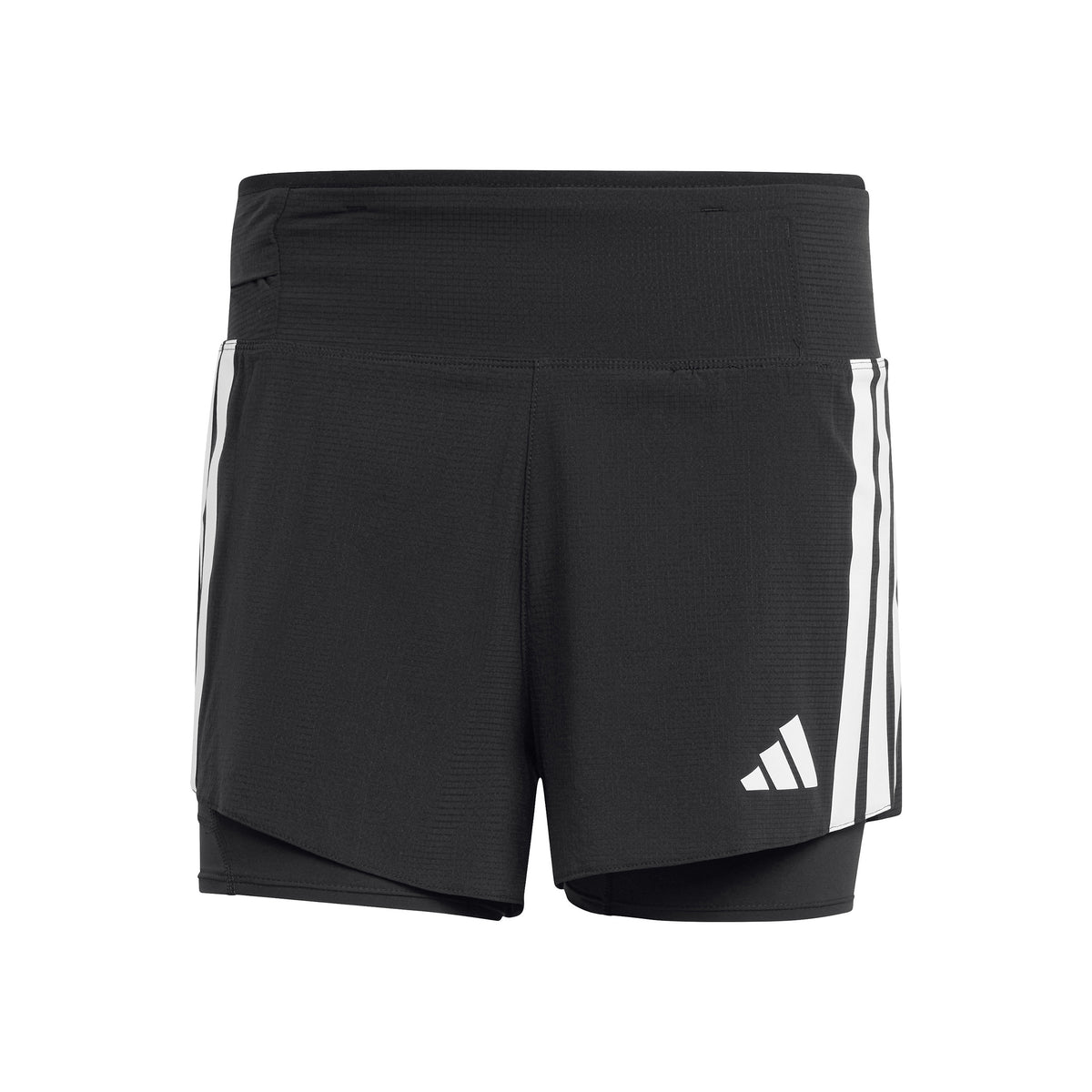 adidas Adizero 2in1 Short De Running Hommes-Noir,Blanc
