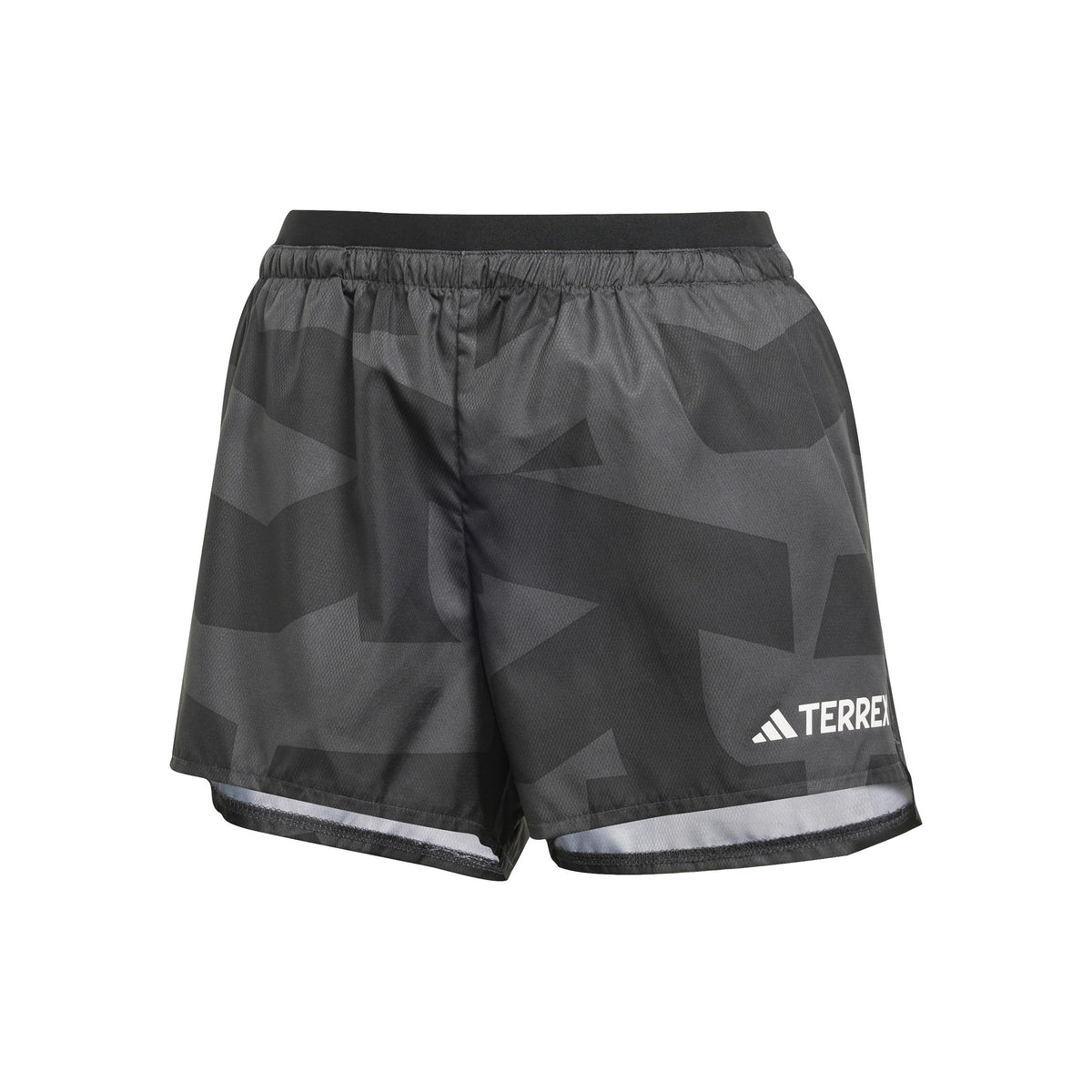 adidas Terrex MT Light 3in Short De Running Femmes-Noir,Gris