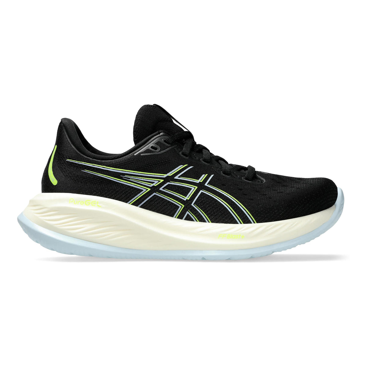 ASICS Gel-Cumulus 26 Chaussure De Running Sans Stabilisateurs Femmes-Noir,Jaune