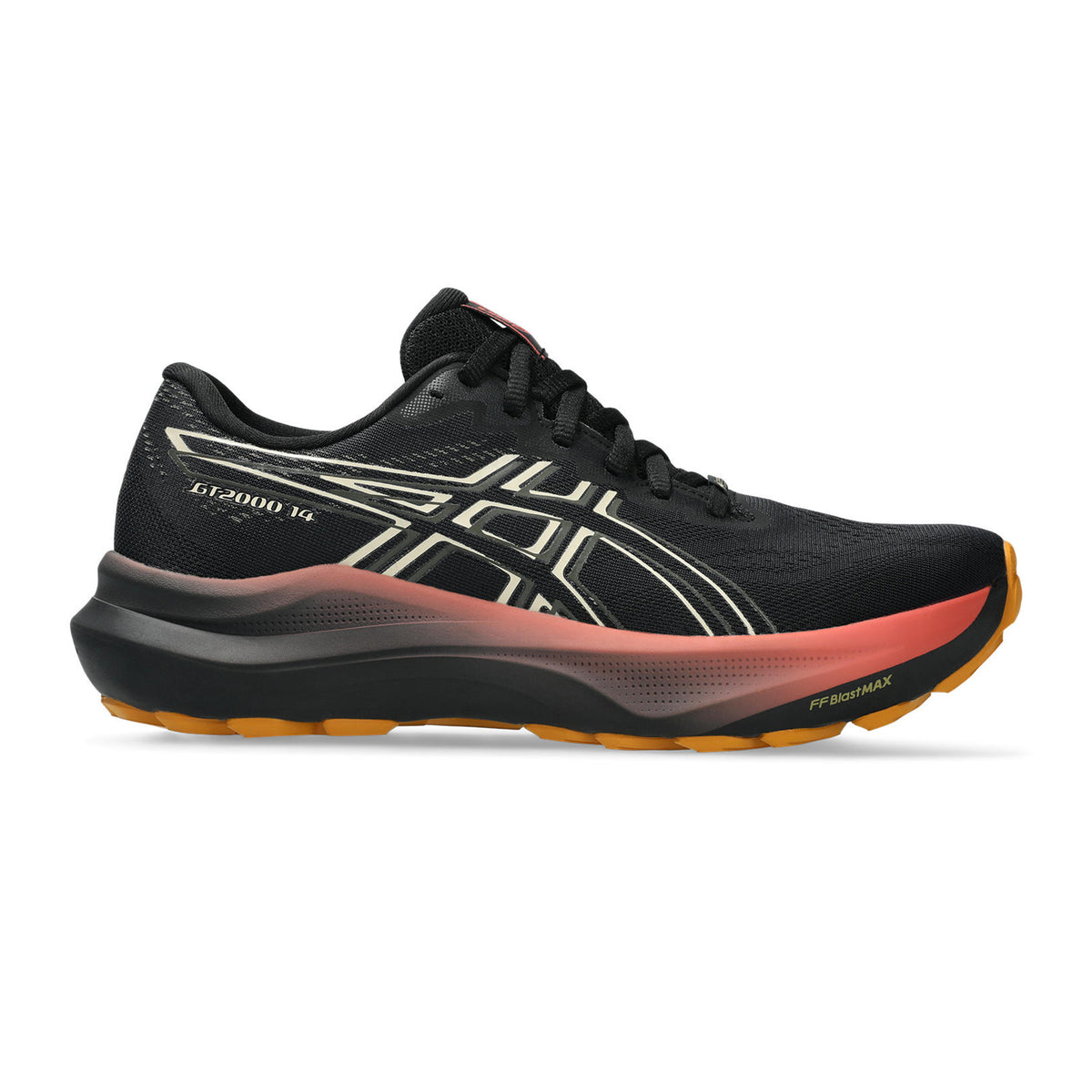 ASICS GT-2000 14 GTX Chaussure De Running Avec Stabilisateurs Femmes-Noir,Crème