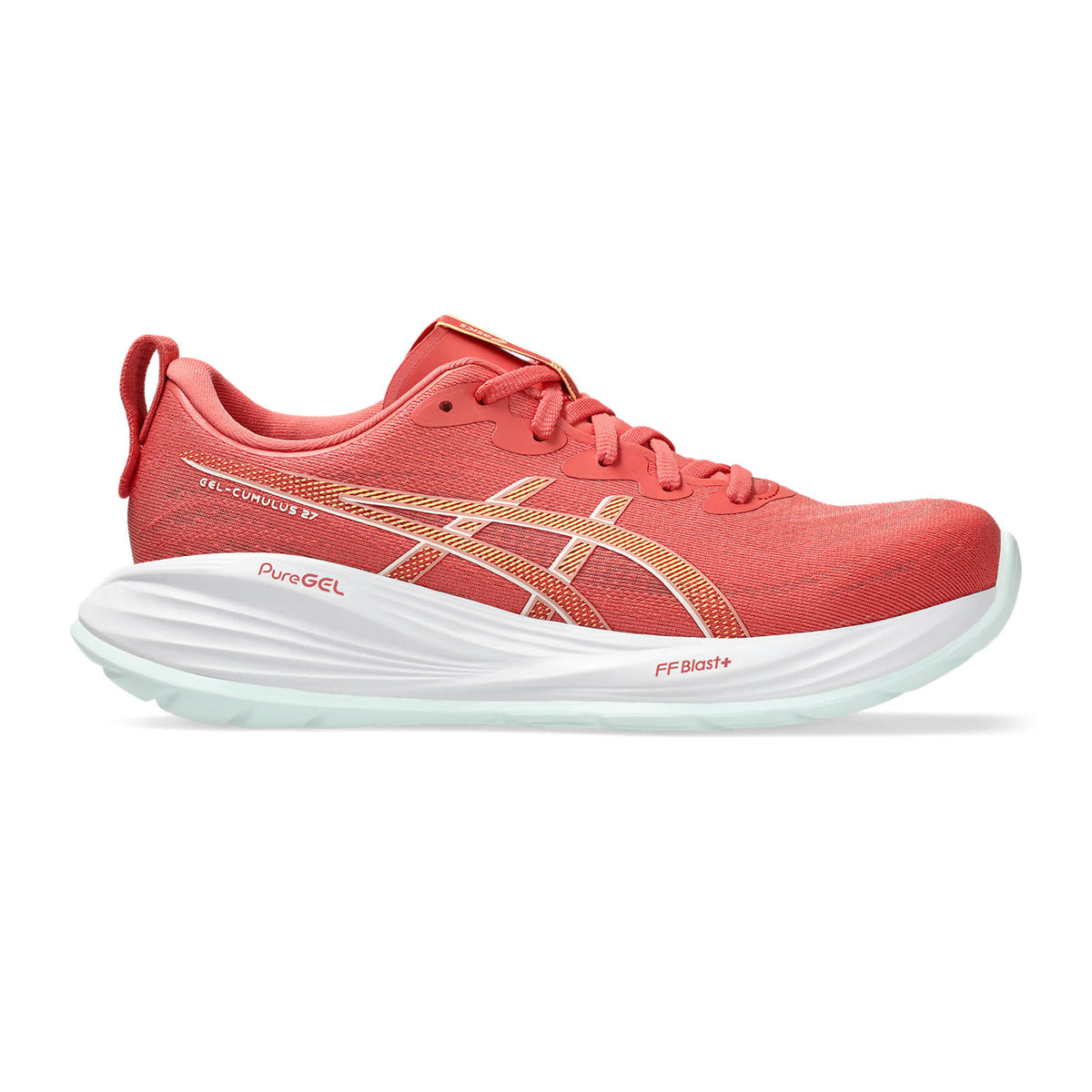 ASICS Gel-Cumulus 27 Chaussure De Running Sans Stabilisateurs Femmes-Pink,Crème