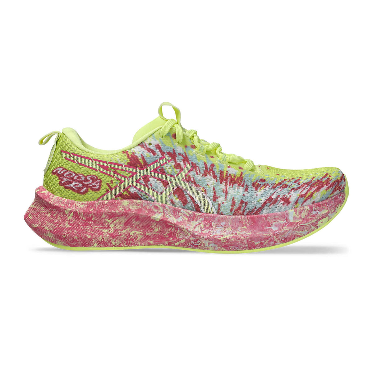ASICS Noosa Tri 16 Chaussure de compétition Femmes-vert fluo, corail