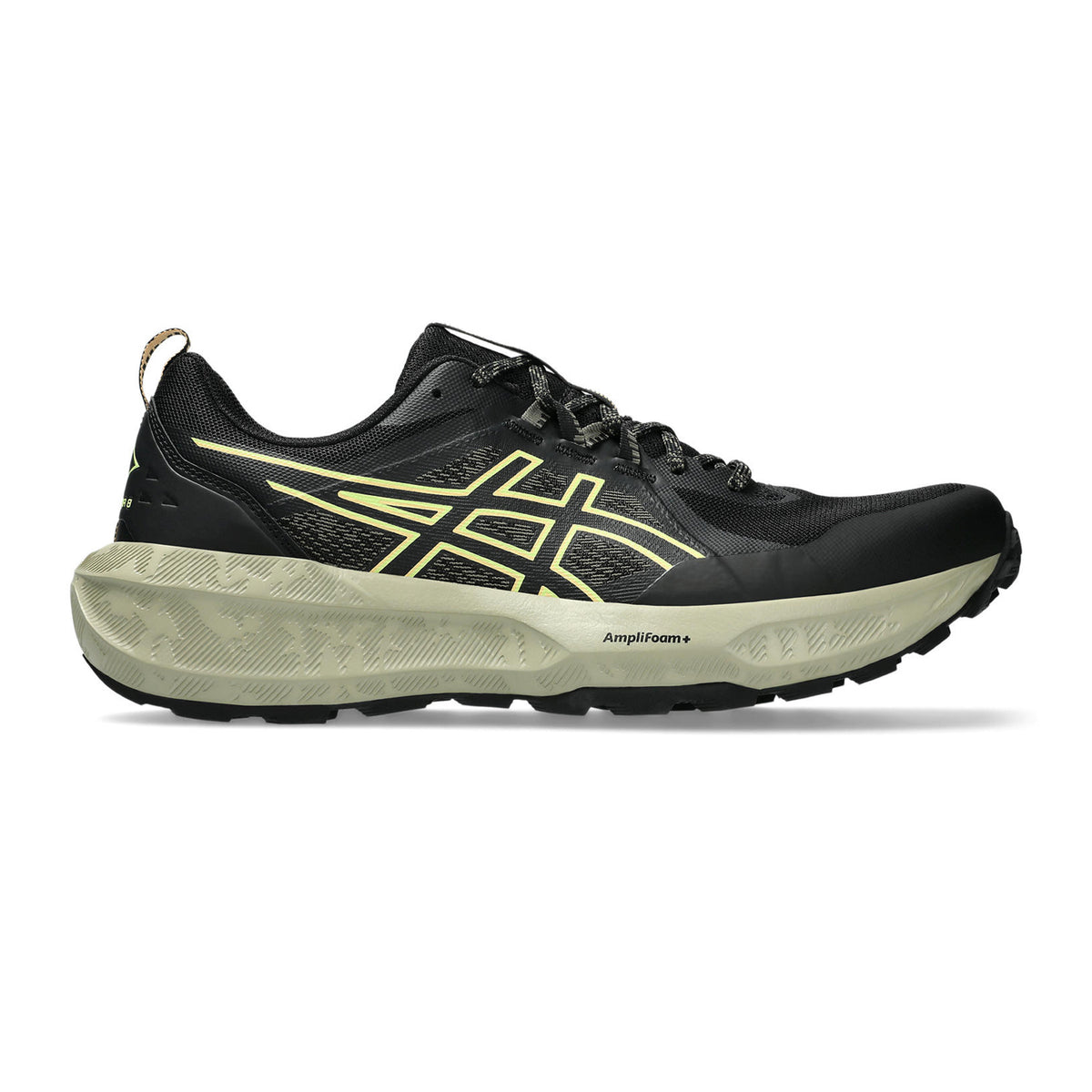 ASICS Gel-Sonoma 8 Chaussure trail Hommes-noir, jaune lemon