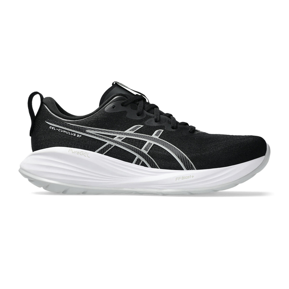 ASICS Gel-Cumulus 27 Chaussure De Running Sans Stabilisateurs Hommes-Noir,Blanc