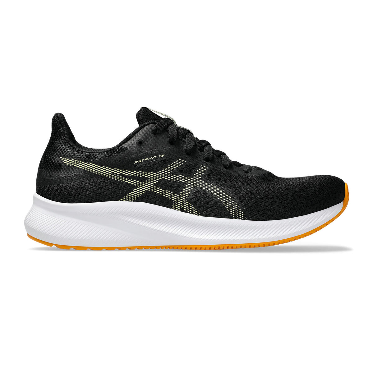 ASICS Patriot 13 Chaussure De Running Sans Stabilisateurs Hommes-Noir,Jaune