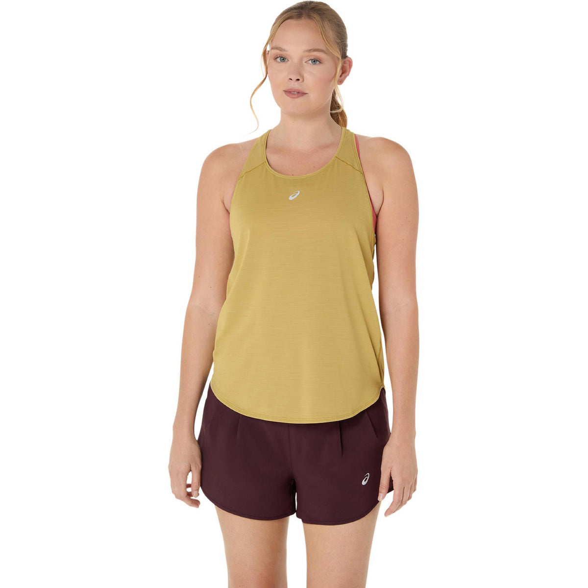ASICS Road Maillot De Course Femmes-Jaune Lemon