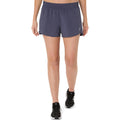 Core 4in Short De Running Femmes-Bleu Gris