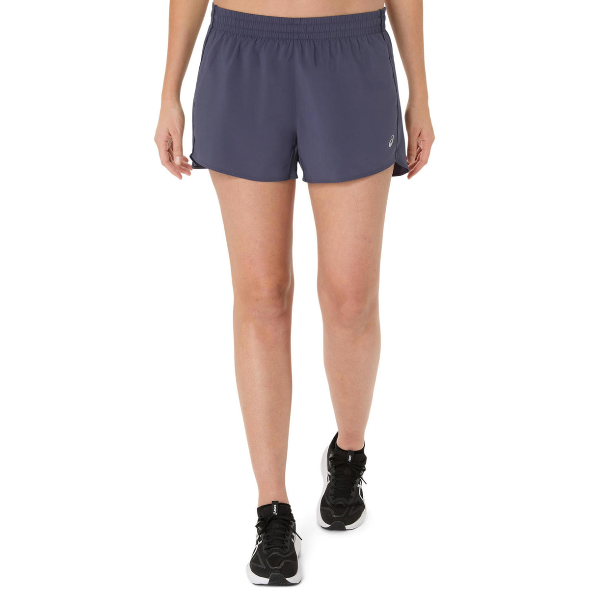 ASICS Core 4in Short De Running Femmes-Bleu Gris