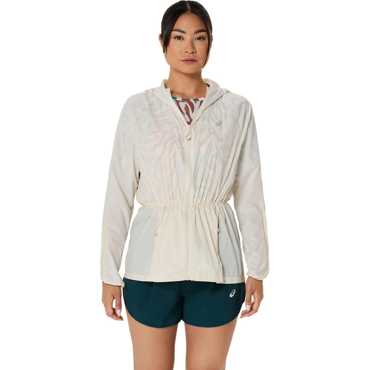 ASICS Road Packable  Veste running Femmes - crème