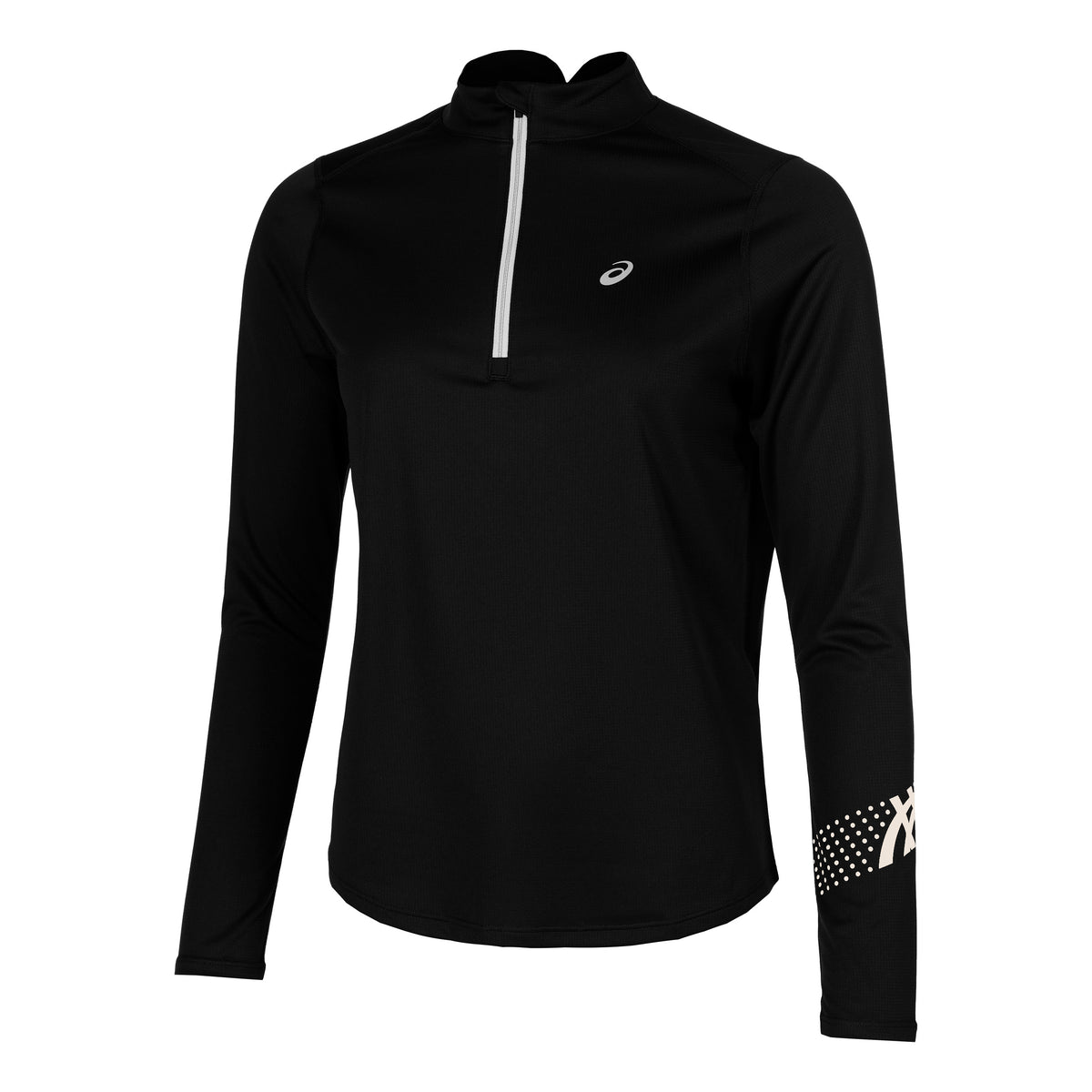 ASICS Icon 1/2 Zip Maillot De Course Femmes-Noir
