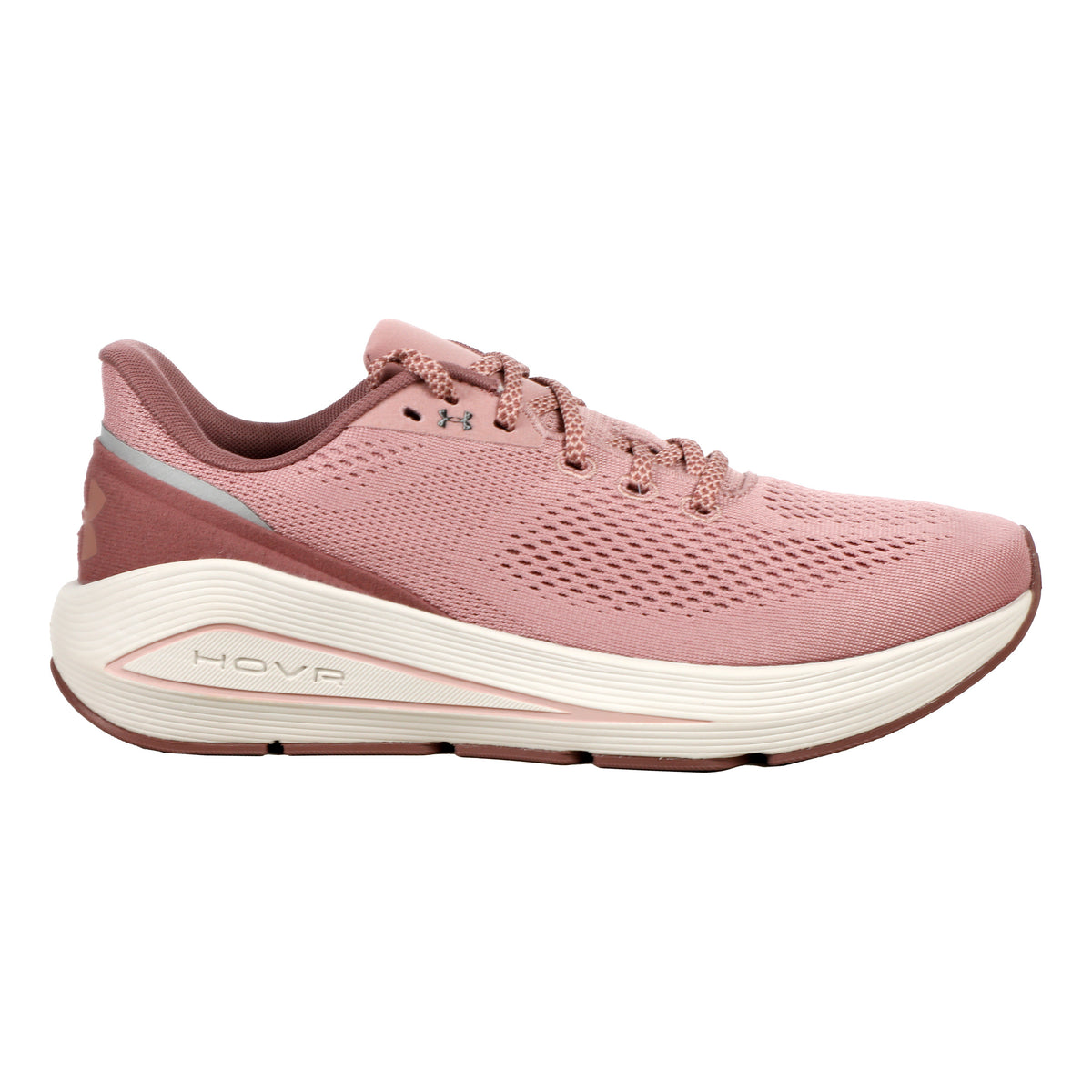 Under Armour Sonic 7 Chaussure De Running Sans Stabilisateurs Femmes-Pink,Rouge Foncé