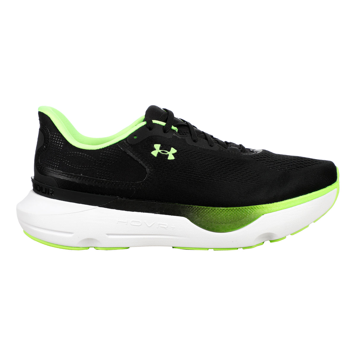Under Armour Infinite Pro 2 Chaussure De Running Sans Stabilisateurs Hommes-Noir,Vert Fluo